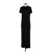 Athleta Casual Dress - Midi: Black Solid Dresses - Women's Size X-Small