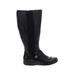 Clarks Boots: Black Solid Shoes - Women's Size 6 - Round Toe