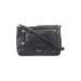 Cole Haan Leather Crossbody Bag: Pebbled Black Print Bags