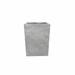 Kante Lightweight Modern Square Outdoor Planter, 16 Inch Tall,Concrete - 11"W x 11"L x 16"H