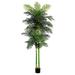 9' Artificial Double Golden Cane Palm Tree - Green