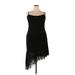Wild Fable Casual Dress - Midi: Black Print Dresses - Women's Size 2X-Large