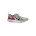 Nike Sneakers: Gray Color Block Shoes - Women's Size 9 1/2 - Almond Toe