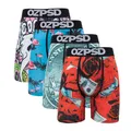 4Pcs Sexy Print Men Underwear Boxer Cueca Male Panty Lingerie Men Underpants Culotte BoxerGoals