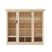 Dundalk Leisure Craft Inc. 3 - Person Traditional Steam Sauna in Cedar in Brown | 79 H x 68 W x 88.1 D in | Wayfair SL-MODELX7-HK6K-BC