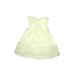 C'est Chouette Special Occasion Dress - Fit & Flare: Green Print Skirts & Dresses - Size 2Toddler