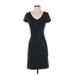 Splendid Casual Dress - Sheath: Black Solid Dresses - Women's Size X-Small