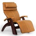 Human Touch Perfect Chair Genuine Leather Recliner Genuine Leather in Brown | Wayfair PC-420-100-003/PC-PAD-900-015