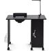 Inbox Zero Manicure Table Nail Desk w/ Dust Collector Metal | 29.5 H x 35.43 W x 17 D in | Wayfair 32C8C0CEEE7146158D737FF782413030