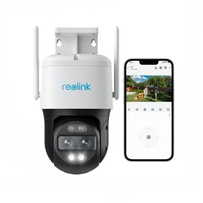 Reolink - 4K 2,4/5GHz wlan Dual-Lens ptz Überwachungskamera Aussen, Auto-Tracking, Smarte Image