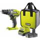 Ryobi - 18 v one+ Akku-Bohrschrauber R18DD3-120S, 1x 2,0Ah Akku und Lader + Tasche