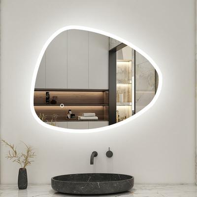 Acezanble - unregelmäßiger led Spiegel Badspiegel Beleuchtung Flurspiegel Wandspiegel
