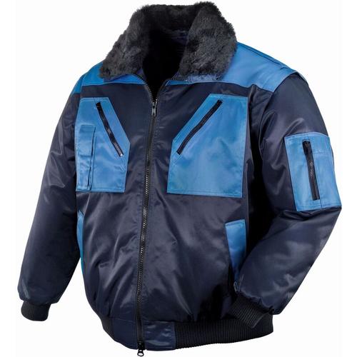 Pilotenjacke 4-in-1 Gr. s, marine/kornblau