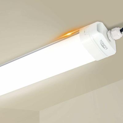 1 Stück TONFFI LED Feuchtraumleuchte 115CM, 36W 3600LM LED Wannenleuchte, Verknüpfbar Deckenleuchte