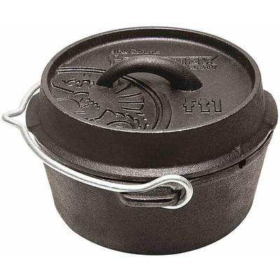 Petromax - Feuertopf ft1t ohne Füße 0,93 Liter Gusseisen 18 x 11,5 x 18 cm Dutch Oven