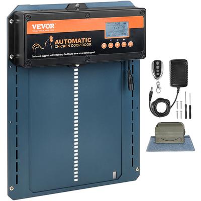 Automatische Hühnerstall 21x26cm Türgröße Hühnerklappe IP44 Türöffner mit Lichtsensor Automatische