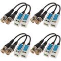 8 Bnc Video Balun Sender 5mpx Ahd Cvi Tvi Cvbs Video Überwachungskamera