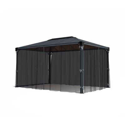 Canopia Polyester Moskitonetz für Pavillon Martinique 4300 Grau - Palram Image