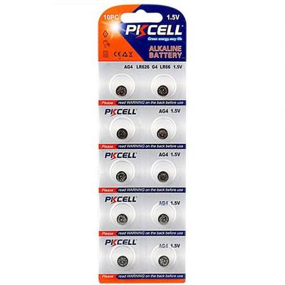 10 Knopfzellen AG4 Super Alkaline 1.5V PKCell Image