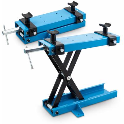 Motorrad Heber Hebebühne Montagebock Scherenheber Montageständer Lift mit Bodenfixierung bis 500kg Image