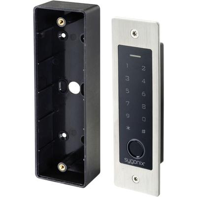 SY-5231014 Fingerprint/RFID Zugangssystem Unterputz 12 v/dc, 18 v/dc IP55 mit beleuchteter - Sygonix Image