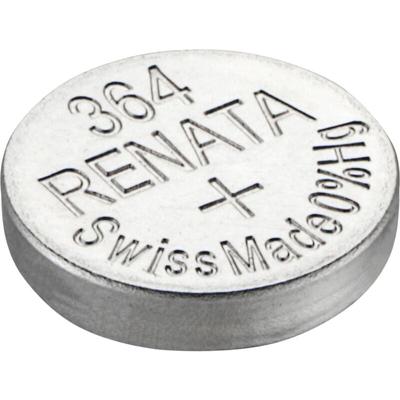 Renata - Knopfzelle 364, 19mAh, Silberoxid Image