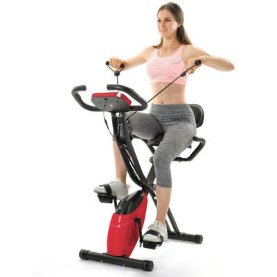 X-Bike, magnetische faltbares Fitnessfahrrad, Heimtrainer für Cardio Workout Indoor Cycling mit
