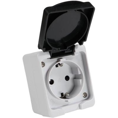 Rev Ritter - rev AquaMini Aufputz Feuchtraum Steckdose IP54 kompakt mini Image