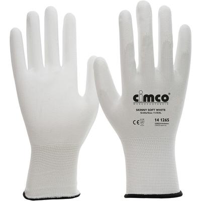 Cimco - Skinny Soft White 141281 Nylon Arbeitshandschuh Größe (Handschuhe): 8, m en 388 1 Paar