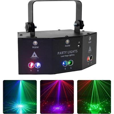 Senderpick - rgb dmx Scan Projector Strobe dj Bühnenbeleuchtung Lichteffekt 9-Eye led Light Image