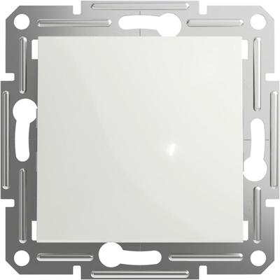 Kreuzschalter Asfora Weiß (ral 9003) EPH0570121D 1 St. - Schneider Electric Image