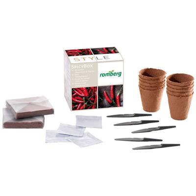 Romberg - spicy-box Anzucht-Set Chili & PaprikaAnzucht