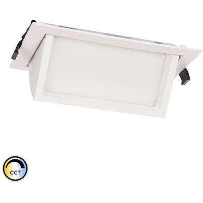 LED Downlight Einbaustrahler Schwenkbar Rechteckig 24W OSRAM CCT 120 lm/W CCT Ausschnitt 210X125 mm Image