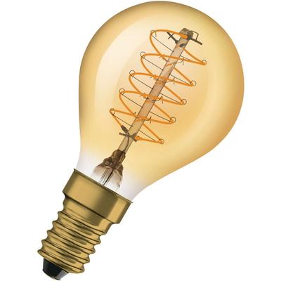 Vintage 1906 LED-Lampe mit Gold-Tönung, 3,4W, 250lm, klassische Tropfenlampe (Classic p) mit Image
