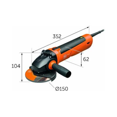 Fein - Compact-Winkelschleifer ø 150 mm / Winkelschleifer Typ cg 15-150 bl Image