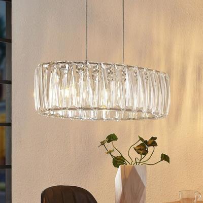 Lindby - gebraucht] Sofia Pendelleuchte Deckenlampe Deko Hängeleuchte Mit Ovalem Acrylsch19 B-Ware Image