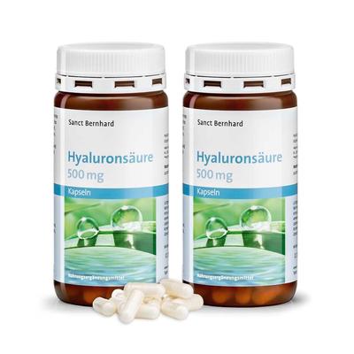 Sanct Bernhard Hyaluronsäure-Kapseln 500 mg 2x90 St Kapseln