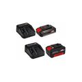 Batteria 18V + Caricabatteria per utensili Einhell starter kit Einhell Batteria 2.5Ah