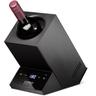 CASO WineCase One Black - Raffreddatore di vino di design per una bottiglia, gamma di temperature