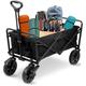 SWANEW Carrello da trasporto Carrello pedonale Carrello da giardino Carrello porta attrezzi