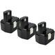 Vhbw - 3x batteria compatibile con Hitachi wr 14DM, wr 14DMB, wr 14DH, wr 14DL, wr 14DMK, wr 14DMR