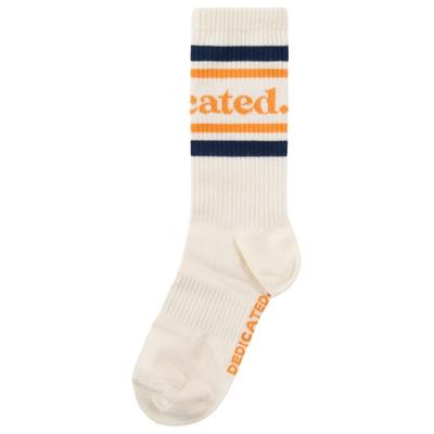 DEDICATED - Sport Socks Ullevi Logo - Multifunktionssocken 41-45 | EU 41-45 beige/weiß Image