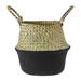 iOPQO Plant Pots Gardening Supplies Seagrass Wicker Basket Wicker Basket Flower Pot Folding Basket Dirty Basket Flower Pots Pots for Plants