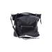 Rebecca Minkoff Leather Satchel: Black Solid Bags