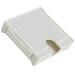 Plastic Organizer Case Box Strainer Filter Paper Base Fridge Magnet White