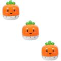 Set of 3 Tools Kid Toothbrush Hand Wind up Timer Device Cooking Countdown Children s