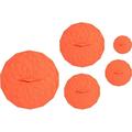 Silicone Suction Lids - Heat Resistant Microwave Splatter Cover For Bowls Plates Pots - Oven Fridge And Freezer Safe - 5 Pack