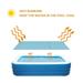 Deagia Swimming Toys Clearance Swimming Pool Cover Swimming Pool Insulation Film Mat Rain Cloth Ground Cloth Swimming Pool Toys