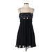 BCBGMAXAZRIA Cocktail Dress - Mini: Black Dresses - Women's Size 10