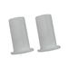 shamjina 2 Pieces Cable feed through Bushings Wall Grommets Accessory for 1 inch Hole White